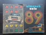 2 x Almanahul AUTO - 1986 / 1989
