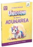 Cumpara ieftin Unicornii te invata adunarea. Caiet de invatare prin joc a adunarii/***, Gama