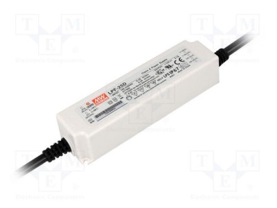 Alimentator LED MEAN WELL 25,2W 24VDC 1,05A IP67 foto