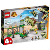 Evadarea Dinozaurului T-Rex Lego Jurassic World, +4 ani, 76944, Lego