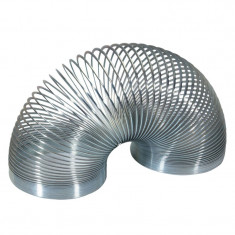 Arc de metal Slinky Keycraft, alama argintie, 6 cm, 3 ani+