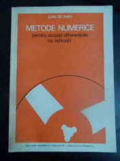 Metode Numerice Pentru Ecuatii Diferentiale Cu Aplicatii - Liviu Gr. Ixaru ,543482 foto