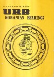 URB Romanian Bearings CATALOGUE NO 7185/ Rulmenti romani URB