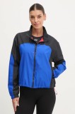 Under Armour geaca Project Rock femei, culoarea negru, de tranzitie, 1389706