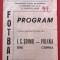 Program meci fotbal FC &quot;SOIMII&quot; SIBIU - &quot;POIANA&quot; CAMPINA (19.11.1978)