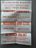 bnk div Afis Filarmonica Ploiesti - Tribuna tinerilor interpreti - 1985