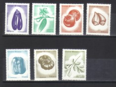 Guineea Bissau 1989, Fructe, MNH foto
