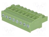 Regletă de conexiuni deconectabilă XINYA 5mm 8 piste 90&deg;