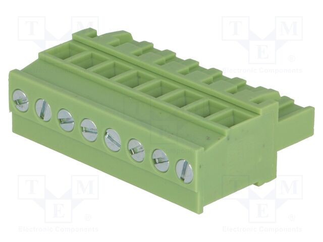 Regletă de conexiuni deconectabilă XINYA 5mm 8 piste 90&deg;