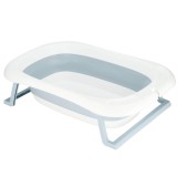 Cadita de baie pliabila pentru bebelusi si copii,sistem de siguranta impotriva plierii accidentale,dop de scurgere,sarcina maxima 30 kg,material p