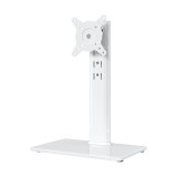 Suport de birou liber pentru un singur monitor LCD, cu bază stabilă, pentru ecrane de la 13 la 32 de inch, cu rotire, reglabil pe &icirc;nălțime, cu rotație