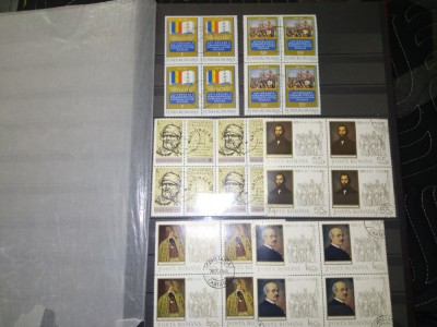 TIMBRE ROMANIA BLOC STAMPILATE foto
