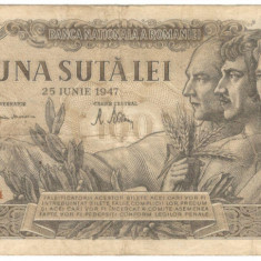 Romania 100 lei 1947. 06. 25.