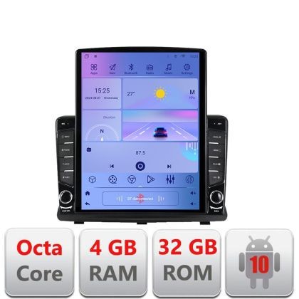 Navigatie Opel Antara G-019 ecran tip TESLA 9.7&quot; cu Android Radio Bluetooth Internet GPS WIFI 4+32GB DSP 4G Octa Core CarStore Technology