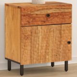 vidaXL Noptieră, 50x33x60 cm, lemn masiv de acacia