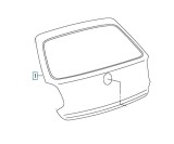 Hayon portbagaj spate Volkswagen Polo (6R), 08.2009-12.2017 model cu 5 usi,