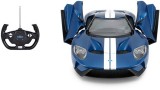 MASINA CU TELECOMANDA FORD GT ALBASTRU CU SCARA 1 LA 14 SuperHeroes ToysZone