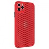 Husa Silicon Breath Rosu pentru Apple iPhone 12 Mini (5.4 inch) - Protectie Premium