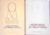 Teoria Functiilor Variabila Complexa Vol. 1-2, Octav Mayer, 1981, Academiei Romane, Matematica, Stiinta, Hardcover
