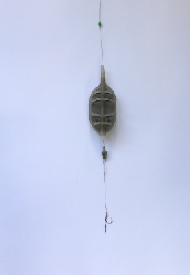 Montura pescuit la Dunare,momitor method feeder cu spin pentru momeala 80gr foto
