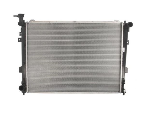 Radiator racire Kia Carens, 09.2006-2013, motor 1.6, 93/97 kw; 2.0, 106 kw, benzina, cutie manuala, cu/fara AC, 640x488x16 mm, aluminiu brazat/plasti