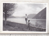Bnk foto Dunarea la Cazane - 1966, Alb-Negru, Romania de la 1950, Natura