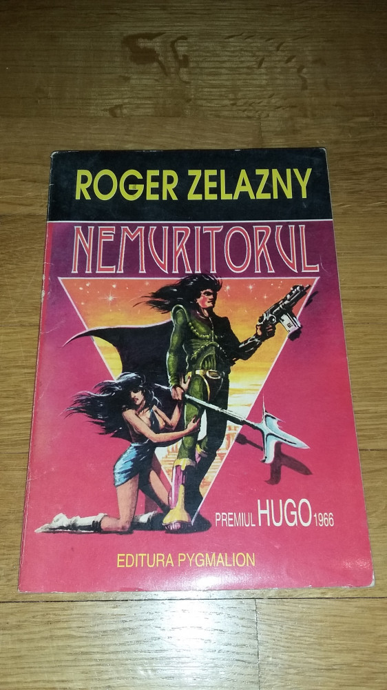 Roger Zelazny - Nemuritorul Hugo 1966 Pygmalion Cyborg 2 SF, Alta editura |  Okazii.ro