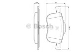 Set placute frana,frana disc VOLVO V70 II (SW) (2000 - 2007) BOSCH 0 986 424 540