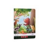 CAIET A5 36 FILE, TIP II, HARTIE 80G/MP FSC MIX, MOTIV FUN TIME, Herlitz