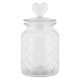 Cumpara ieftin Borcan sticla transparenta &Oslash; 11x20 cm