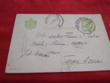 CARTE POSTALA MARCA FIXA RARA!!! CIRCULATA 1912