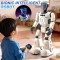 Robot inteligent Bionic Smart cu telecomanda lumini LED sunete si miscari interactive alb - 2