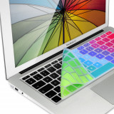 Husa pentru tastatura Apple MacBook Air 13&#039;&#039;/MacBook Pro Retina 13&#039;&#039;-15&#039;&#039; (to mid 2016), Kwmobile, Multicolor, Silicon, 39757.01