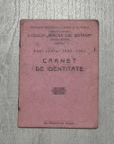 Document scolar interbelic pentru anul 1932-1933
