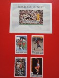 NIGER, SPORT - COLIȚĂ + SERIE COMPLETĂ MNH