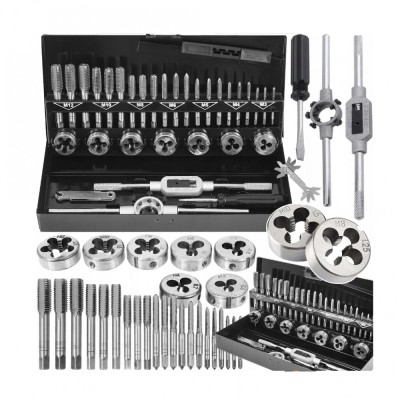 Set robinete si matrice M3-M12, 32 piese, Verke foto