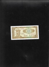 Moldova 1 leu 1992 seria345955 unc