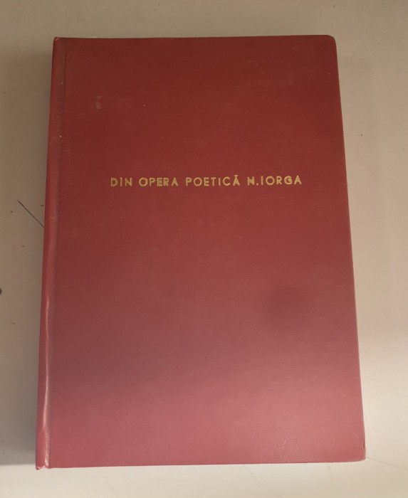 Din opera poetică a lui N. Iorga - 1921