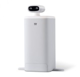 Hranitor Inteligent ambrasmart cu Camera HD la 360&deg; si Control Wi-Fi, pentru animale de companie, Alb