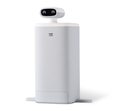 Hranitor Inteligent ambrasmart cu Camera HD la 360&amp;deg; si Control Wi-Fi, pentru animale de companie, Alb foto