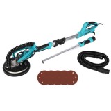 Cumpara ieftin Slefuitor pereti extensibil cu aspiratie (fara aspirator), 750W, diametru 215mm, 6 discuri, Detoolz