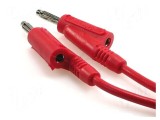 Cablu de măsurare 60V 20A 4mm 1m