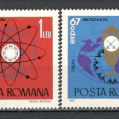 Romania.1967 EXPO Montreal TR.241