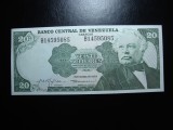 VENEZUELA 20 BOLIVARES 1979 UNC