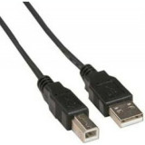 Cumpara ieftin CABLU USB SPACER pt. imprimanta USB 2.0 (T) la USB 2.0 Type-B (T) 3m black SPC-USB-AMBM-10