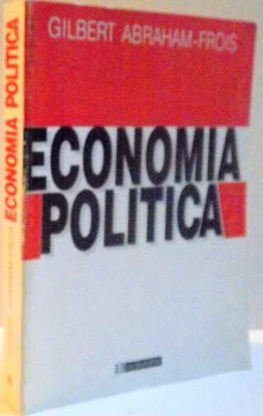 ECONOMIA POLITICA de GILBERT ABRAHAM FROIS , 1998