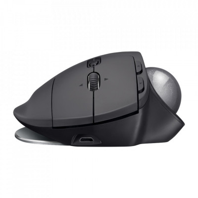 Mouse wireless Logitech MX Ergo Trackball, negru foto
