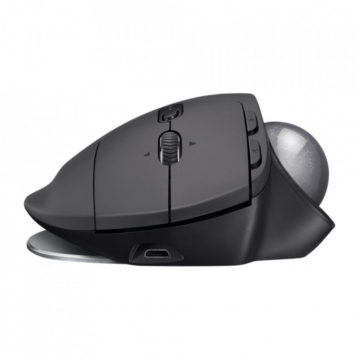 Mouse wireless Logitech MX Ergo Trackball, negru