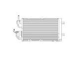 Condensator climatizare Opel Astra H, 2004-2014; ZAFIRA, 07.2005-2015 motor 1,3/1,7/1,9 CDTI; 2,0 T, full aluminiu brazat, 505 (465)x330x16 mm,