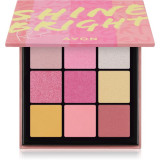Avon Viva La Pink! Shine Bright paleta farduri de ochi 10,8 g